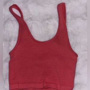 Coral/orangish tank!